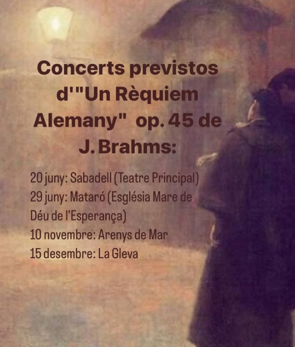 Un Rèquiem Alemany. op.45 J, Brahms
